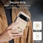 For Google Pixel 9 RFID Anti-theft Card Ring Holder Phone Case(White) - 2
