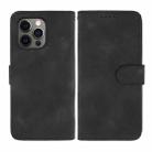 For iPhone 14 Pro Skin Feel Geometric Lines Leather Phone Case(Black) - 2