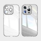 For iPhone 15 Pro Acrylic Hybrid TPU Armor Shockproof Phone Case(Transparent) - 2