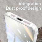 For iPhone 15 Pro Acrylic Hybrid TPU Armor Shockproof Phone Case(Transparent) - 3