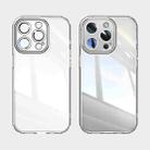 For iPhone 14 Pro Acrylic Hybrid TPU Armor Shockproof Phone Case(Transparent) - 2