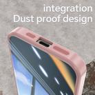 For iPhone 16 Pro Max Acrylic Hybrid TPU Armor Shockproof Phone Case(Pink) - 3