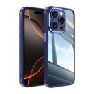 For iPhone 16 Pro Max Acrylic Hybrid TPU Armor Shockproof Phone Case(Blue) - 1