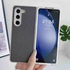 For Samsung Galaxy Z Fold4 Kevlar Carbon Fiber Ultra-thin Shockproof Phone Case(Black) - 2