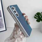 For Samsung Galaxy Z Fold5 Kevlar Carbon Fiber Ultra-thin Shockproof Phone Case(Blue) - 3