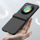 For ZTE nubia Flip 3 in 1 Skin Feel PC Phone Case(Sky Blue) - 2