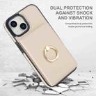 For iPhone 15 Plus RFID Anti-theft Card Ring Holder Phone Case(White) - 2