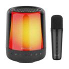 Zealot S66M RGB Rhythmic Light Karaoke Wireless Speaker, Style:Single Mic(Black) - 1