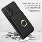 For Samsung Galaxy A72 4G/5G RFID Anti-theft Card Ring Holder Phone Case(Black) - 2