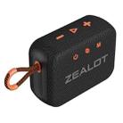 Zealot S75 Portable Outdoor IPX6 Waterproof Bluetooth Speaker(Black) - 1