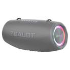 Zealot S87 80W Portable Outdoor Bluetooth Speaker with RGB Light(Grey) - 1