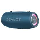 Zealot S87 80W Portable Outdoor Bluetooth Speaker with RGB Light(Blue) - 1