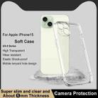 For iPhone 15 IMAK UX-5 Series Transparent TPU Phone Case - 2