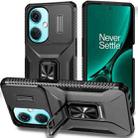 For OnePlus Nord CE3 5G Sliding Camshield Holder Phone Case(Black) - 1