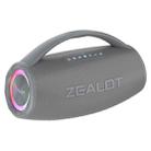 Zealot S97 80W Outdoor Portable RGB Light Bluetooth Speaker(Grey) - 1