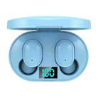 E6S LED Display TWS Wireless Bluetooth Earphone(Blue) - 1