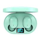 E6S LED Display TWS Wireless Bluetooth Earphone(Green) - 1