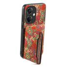 For OPPO K11 Card Slot Holder Phone Case(Summer Red) - 3