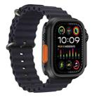 For Apple Watch Series 6 / 5 / 4 / SE 44mm Change to Ultra 49mm Alloy Watch Case(Black) - 3