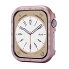 For Apple Watch Series 6 / 5 / 4 / SE 44mm Aluminum Alloy Watch Frame Case(Pink) - 1