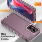 For Motorola Moto G Play 5G 2024 Life Waterproof Rugged PC + Silicone Phone Case(Purple + Pink) - 3