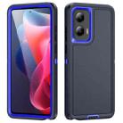 For Motorola Moto G Stylus 5G 2024 Life Waterproof Rugged PC + Silicone Phone Case(Dark Blue + Royal Blue) - 1