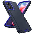 For Motorola Moto G Stylus 5G 2024 Life Waterproof Rugged PC + Silicone Phone Case(Dark Blue + Royal Blue) - 2