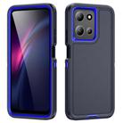 For Motorola Moto G 5G 2025 Life Waterproof Rugged PC + Silicone Phone Case(Dark Blue + Royal Blue) - 1
