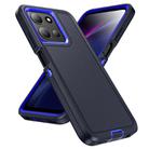 For Motorola Moto G 5G 2025 Life Waterproof Rugged PC + Silicone Phone Case(Dark Blue + Royal Blue) - 2