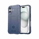 For iPhone 16 Pro Max Full Coverage Shockproof TPU Phone Case(Blue) - 1