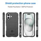 For iPhone 16 Full Coverage Shockproof TPU Phone Case(Black) - 2