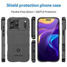 For iPhone 17 Pro Max Full Coverage Shockproof TPU Phone Case(Black) - 2