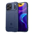For iPhone 17 Pro Max Full Coverage Shockproof TPU Phone Case(Blue) - 1
