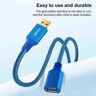 Printer / Hard Disk USB 3.0 Male to Female Extension Cable, Length:0.3m(Blue) - 2