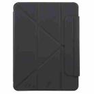 For iPad Pro 13 2024 Y-Shape Double-sided Clip Magnetic Smart Tablet Case(Black) - 2