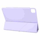 For iPad Pro 13 2024 Y-Shape Double-sided Clip Magnetic Smart Tablet Case(Purple) - 3