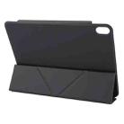 For iPad Air 13 2024 Y-Shape Double-sided Clip Magnetic Smart Tablet Case(Black) - 3