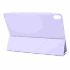 For iPad 10th Gen 10.9 2022 Y-Shape Double-sided Clip Magnetic Smart Tablet Case(Purple) - 3