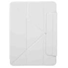 For iPad Pro 12.9 2022 / 2021 / 2020 Y-Shape Double-sided Clip Magnetic Smart Tablet Case(Light Grey) - 2