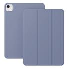 For iPad Air 11 2024 / 5 / 4 Ultra-thin Double-sided Clip Magnetic Smart Tablet Case(Lavender) - 1