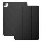 For iPad Pro 11 2024 Ultra-thin Double-sided Clip Magnetic Smart Tablet Case(Black) - 1