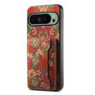 For Google Pixel 9 Card Slot Holder Phone Case(Summer Red) - 1