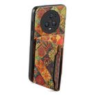 For Honor Magic5 Pro Card Slot Holder Phone Case(Autumn Yellow) - 3