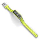 For Xiaomi Mi Band 5 Silicone Double Buckle Replacement Wrist Strap(Grey+Green) - 1
