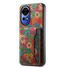 For Huawei nova 12 Card Slot Holder Phone Case(Spring Green) - 1