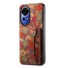 For Huawei nova 12 Card Slot Holder Phone Case(Summer Red) - 1