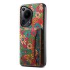 For Huawei Pura 70 Ultra Card Slot Holder Phone Case(Spring Green) - 1