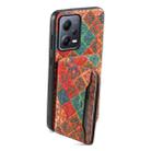 For Xiaomi Redmi Note 12 5G Card Slot Holder Phone Case(Winter Blue) - 3