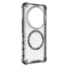 For Xiaomi 14 Ultra Honeycomb Magnetic Ring Shockproof Phone Case(White) - 3