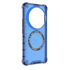 For Xiaomi 14 Ultra Honeycomb Magnetic Ring Shockproof Phone Case(Blue) - 3